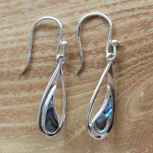Silver Stone Earrings